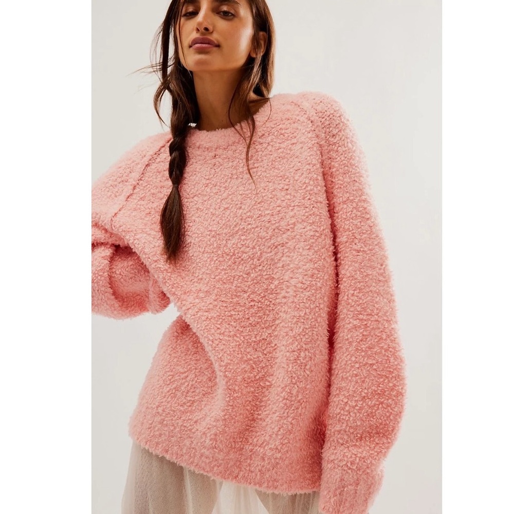 NWOT Teddy sweater tunic by Free People in size Small